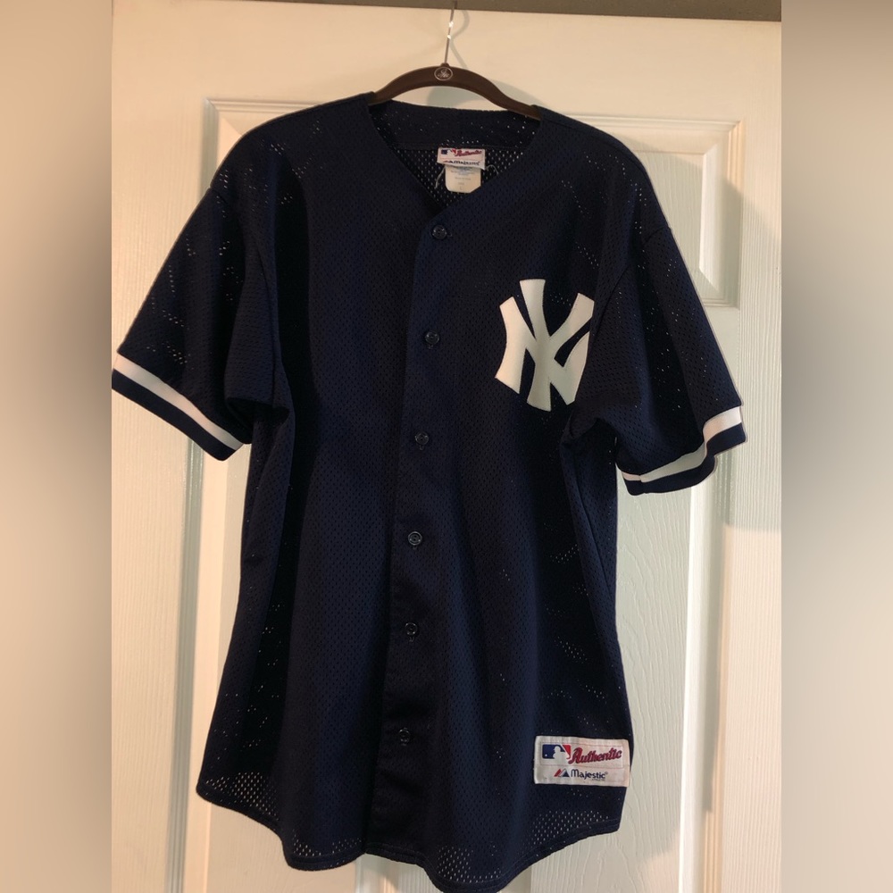 Authentic yankee jersey